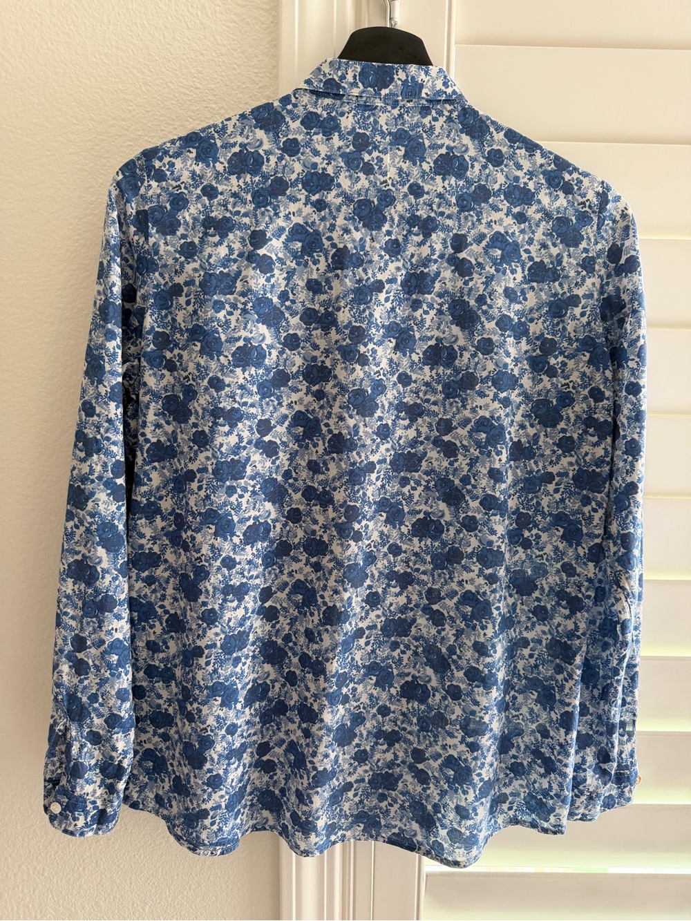 Sezane Pierro shirt - peonies blue - Picture 3 of 3